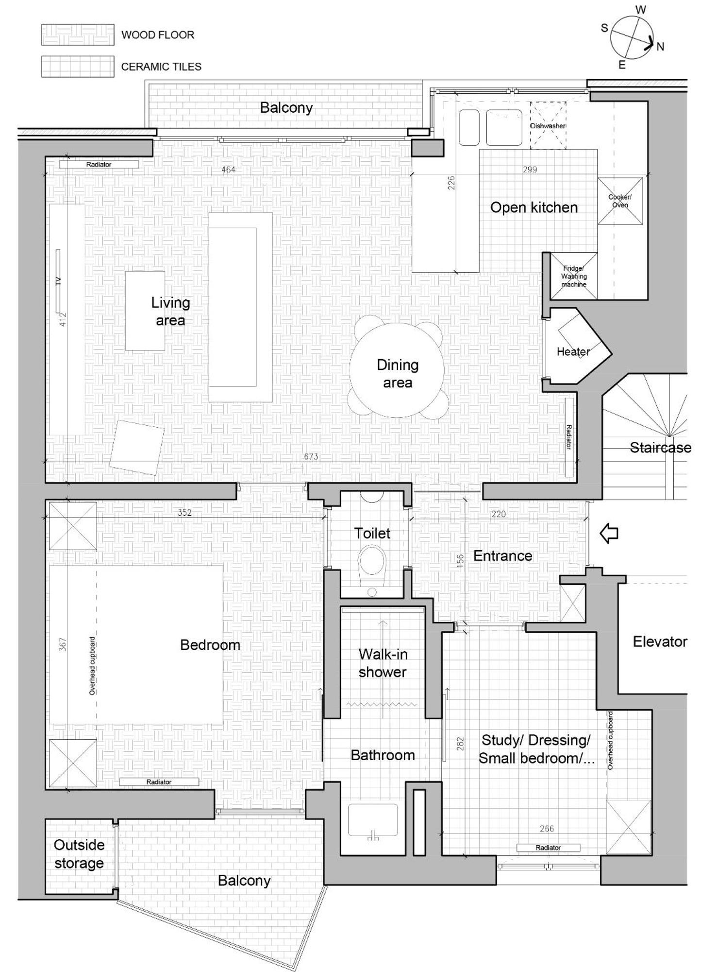 Trendy & Sunny Apartment In خنت المظهر الخارجي الصورة