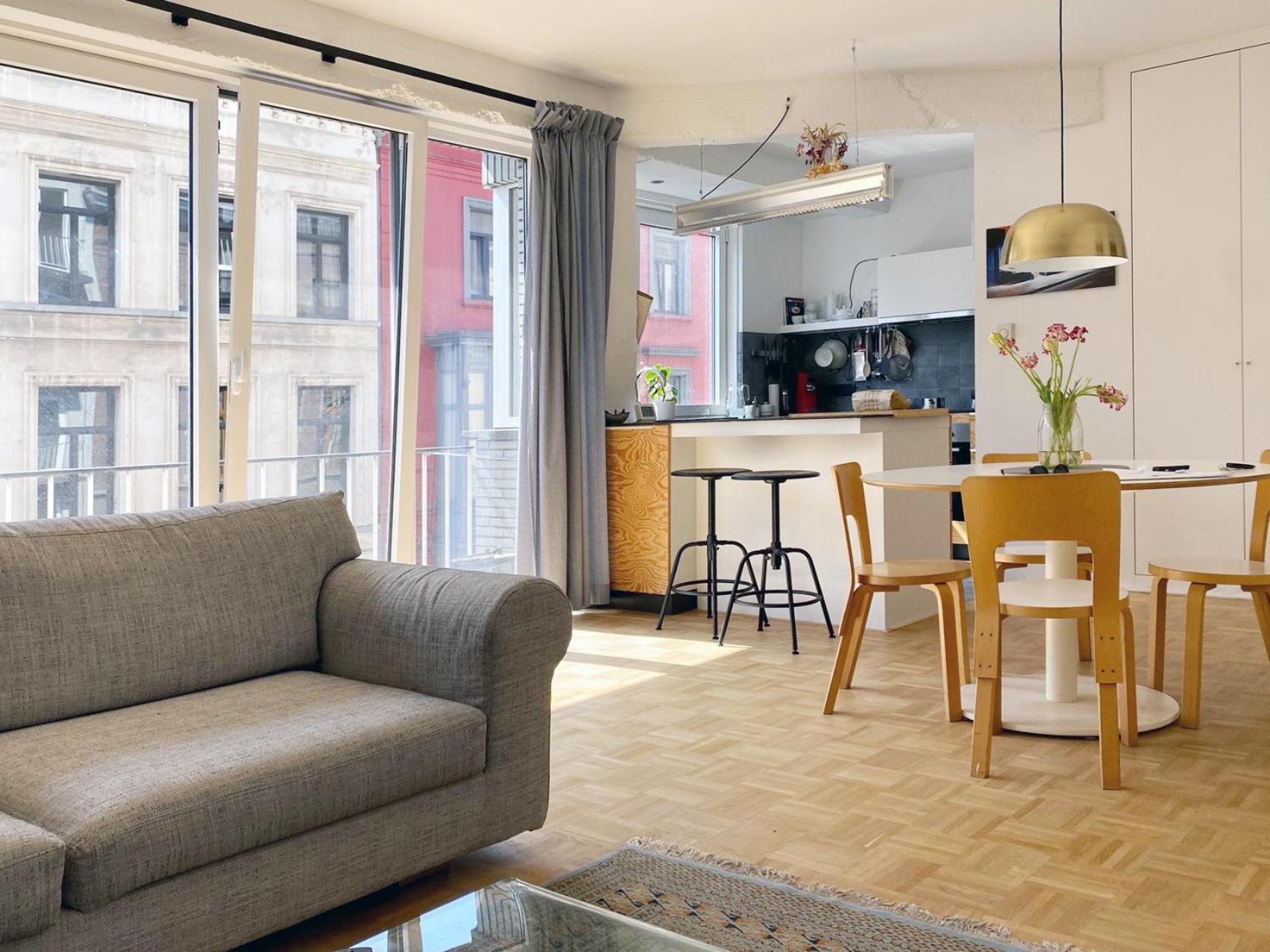 Trendy & Sunny Apartment In خنت المظهر الخارجي الصورة